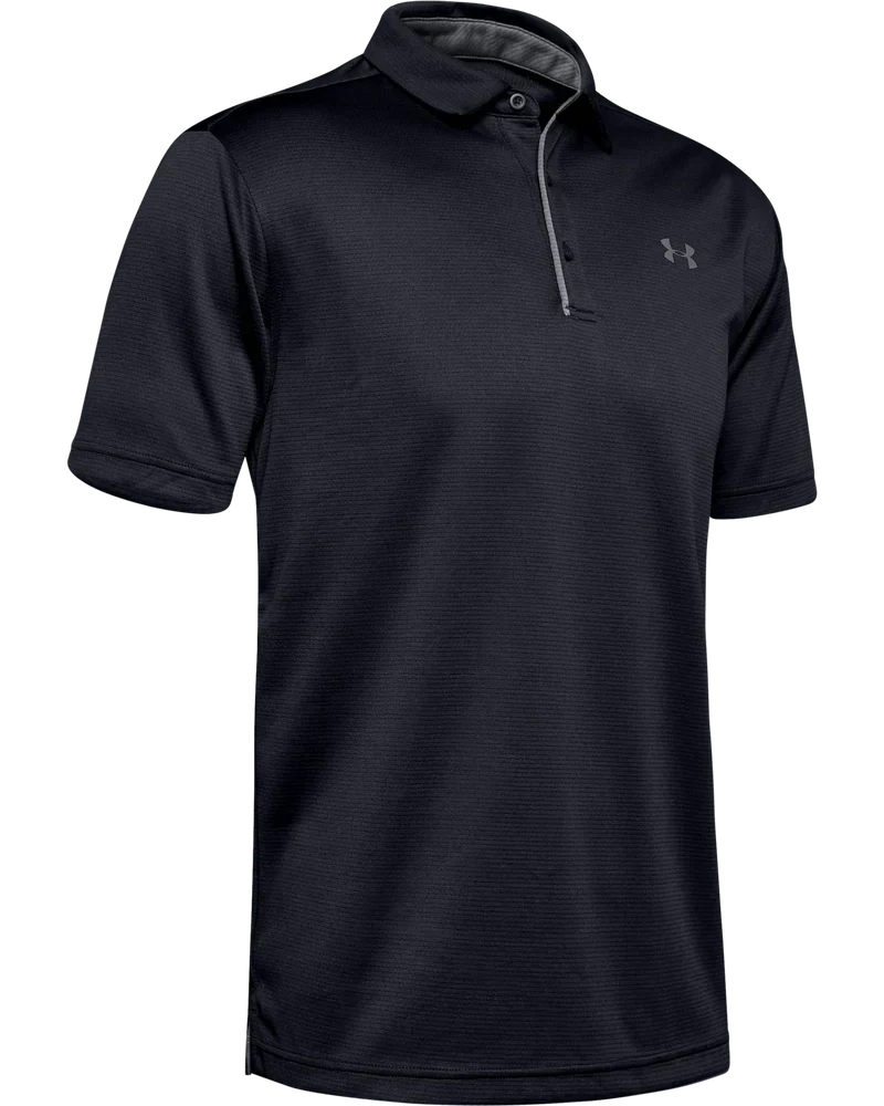 Under Armour Men`s Golf Shirt | Tech Polo | Striped