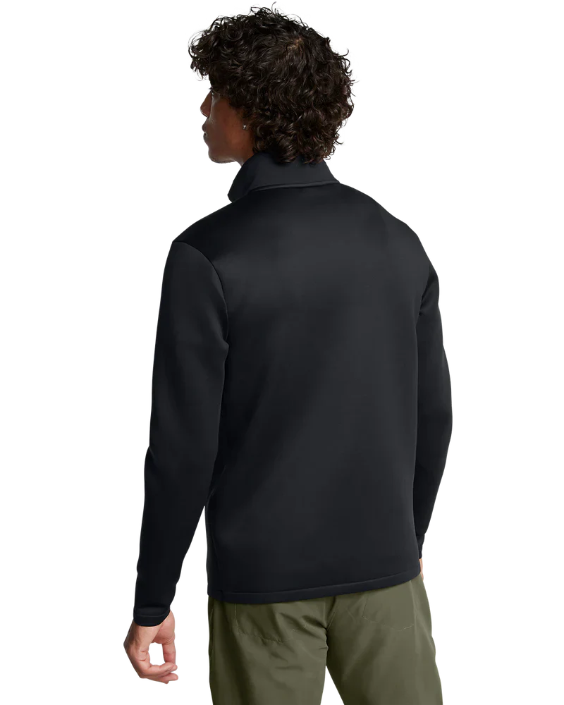 Under Armour Men's Golf Jacket | Drive Pro Storm | Hybrid Half Zip | Black