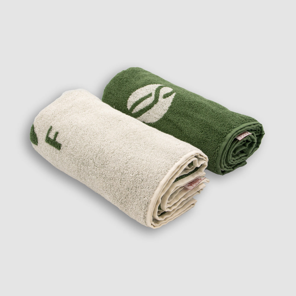 Slater Golf | Wallpaper Utility Towel | Green Cannoli